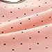KUCI® Women's Nursing Tank Sleep Bra for Nursing (XL, Pink Dot)