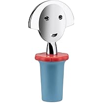 Alessi Portauovo Cico Con Spargisale - Design Stefano Giovannoni | Resina Termoplastica Azzurro