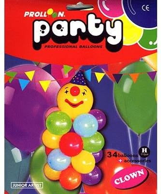 Magic Trick | Clown Mini Balloon Column (34 balloons H110cm )by Will Roya | Kids Show