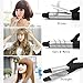 DarkIron 2 in 1 Ceramic Hair Straightener/Curler Wand 32mm