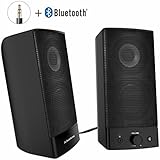 Avantree Desktop 2.0 Lautsprecher Computer Bluetooth, Wireless &amp; Wired, Multimedia Lautsprechersystem Speakers mit 3,5mm AUX für PC, Laptop, Notebook, Mac, TV und Handy - SP750 [2 Jahre Garantie]