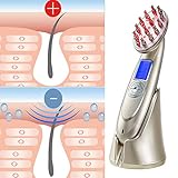 Microcorriente, mayor vitalidad para el cabello: la microcorriente estimula el cuero cabelludo a través de los iones, desbloquea los poros obstruidos, activa el folículo piloso para suministrar nutrición al cabello y fortalecer la raíz del cabello.