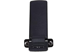 ZYElroy Walkie Talkie 5RA Back Belt Clip Replacement for Baofeng 2-Way Radio UV5R Intercom Two-Way Radio Part