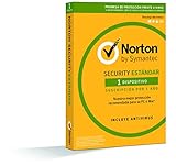 Norton Security Estándar 2019 - Antivirus, PC/Mac, 1 dispositivo, 1 año