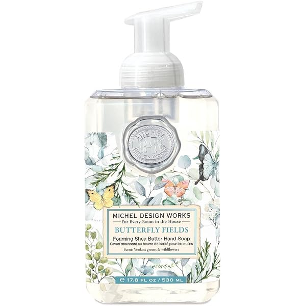 Michel Design Works French Lilacs Handseife – 190 G, Fest, Mit Sheabutter, In England Handgemacht