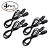 Produktbild 4 Pack Extension Cable Bundle for Nintendo 64 N64 Controlles - Four N64 Nintendo 64 Extension Cables by EVORETRO