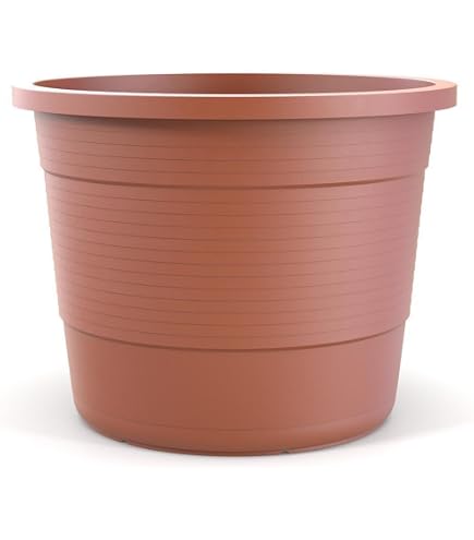 Ebert Pflanztopf, Blumentopf aus Kunststoff, 36cm, 20 Liter, terracotta :  Amazon.de: Garten
