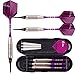 Produktbild Dartpfeile mit Kunststoffspitze Pink, E-dartpfeile Softdarts für Elektronisch Dartscheibe, Soft Dart Pfeile 16 gramm, Shaft mit Gummiringe Flight, 18 Spitzen Plastik, Darts Aufbewahrungskoffer, E-Dart Scheibe