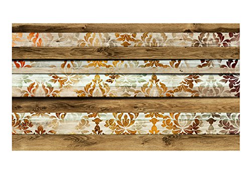 Vlies Fototapete 500×280 cm – Top – Tapete – Wandbilder XXL – Wandbild – Bild – Fototapeten – Tapeten – Wandtapete – Wand – Bretter Holz Textur Ornament f-A-0469-a-a - 4