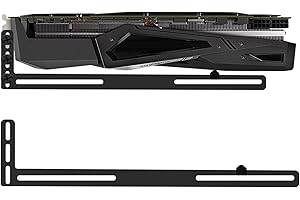 REQAG Tarjeta gráfica GPU Brace Support Video Card Sag Holder/Holster Bracket, Aluminio aeroespacial anodizado,GPU Brace,Tarjeta gráfica de vídeo, tarjeta de ranura individual