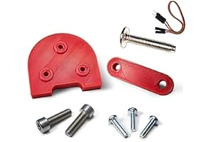 Mfs Myfuturshop® Kit Piezas para Usar Ruedas de 10 Pulgadas en Patinete Xiaomi m365 y Pro, Levanta el Guardabarros y el Caballete, Accesorio Espaciador para neumáticos 10 Inch