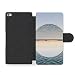 Produktbild Upside Down Sunset Sea Horizon Hipster Faux Ledertasche hülle für iPhone 6 Plus 6S Plus