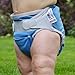 Close Pop-In + Minkee Single Nappy (30 Months, Blue)