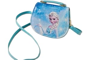 YGCHEN Kinder Handtasche für Frozen Umhängetasche Prinzessin Schultertasche Mädchen Taschen für Mädchen zum Ausgehen oder Reisen (1 * Blau)