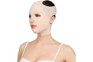 AVRUYPI Masque Lifting Complet, Sangle pour le Visage, Masque en Forme de V, lifte et anti-rides, Sangle pour le Visage, Gaine Menton