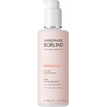 Annemarie Börlind ROSENTAU Mildes Reinigungsmilch – 150 Ml Für Trockene Haut | Natürliche Gesichtsreinigung