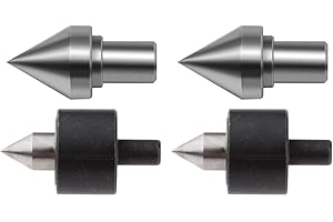 B Baosity 4er Live Center mitlaufende Körnerspitze Zentrierspitze Rollkörner