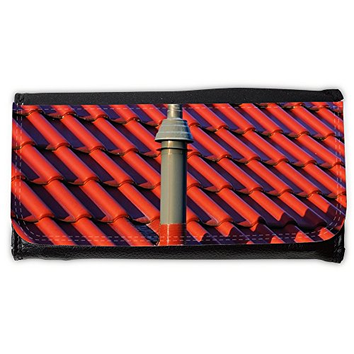 Preisvergleich Produktbild Portemonnaie Geldbörse Brieftasche / / M00154517 Hauptdach-Kamin Gasheizung Fliesen / / Large Size Wallet
