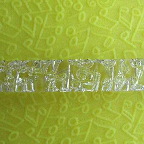 Karen Baking Musical Note Shape Embossing Rolling Pins Sugar Craft Tools Fondant Cake Decoration