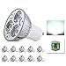 Produktbild Mengjay® 10 Stück - GU10 LED Lampen 3W GU10 Sockel 210-240lm Kaltweiß 30° Abstrahwinkel LED Birnen LED Leuchtmittel