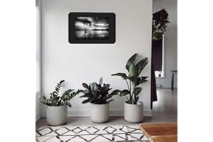 FERFLEX - Kit papier peint magnétique classique - Version Adhésif Permanent - Ardoise effacable - Deco murale - 8 aimants argentés inclus - 38cmx58cm