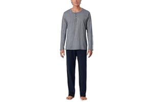 Schiesser Herren Schlafanzug lang mit Bündchen - Nightwear Set