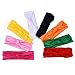 niceEshop(TM)8Pcs Baby Girl Elastic Turban Headbands Head Wrap Rabbit Ear Hair Band