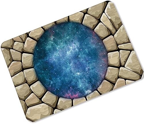 Sewer Manhole Cover Doormats Outdoor Indoor Rubber Front Entrance Floor Shoes Rug Door Mats Washable