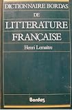 Dictionnaire Bordas de littérature française et francophone