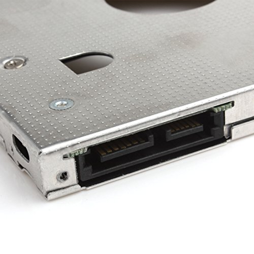 DiGiYes® 9.5mm / 0.4in Universelle Second HDD Festplatte Ultrabay Slim Caddy Modul Adapter Für Lenovo Y400 Y500 - 8
