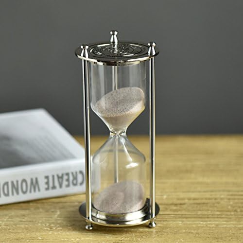 Highquality metal hourglass Timer creative ornaments 15 30 60 minute birthday present-O