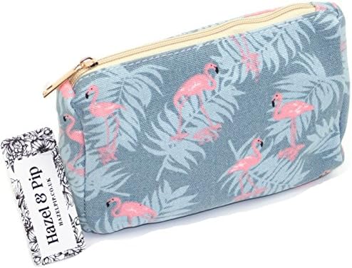 F&amp;J Collection Greater Flamingo Make Up Bag