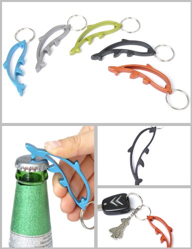 munkees Schlüsselanhänger Flaschenöffner Delfin, 3440 - 3