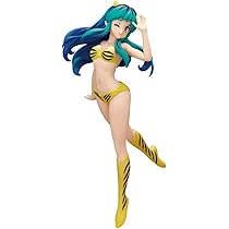 Urusei Yatsura Glitter & Glamours Lum Ver.a Figura 22cm Banpresto