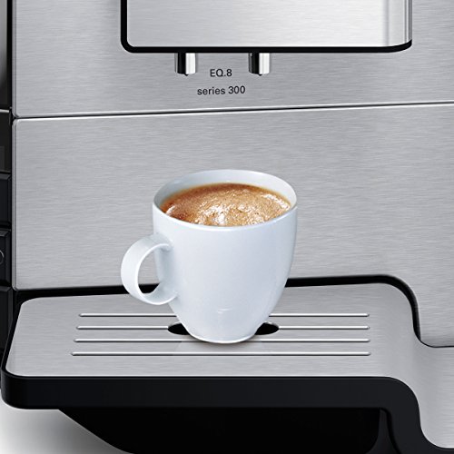 Siemens TE803509DE Kaffeevollautomat EQ.8 series 300 (Cappuccinatore) Edelstahlfront/schwarz - 5