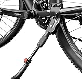 ✔ VARIABEL UND ANPASSUNGSFÄHIG - Bleiben Sie flexibel und nutzen Sie den Ständer auch noch für Ihr nächstes Fahrrad. Der Fahrrad Seitenständer passt sich allen gängigen Fahrradgrößen (24-29 Zoll) und Modellen an. Er ist über eine Teleskop-Konstruktion per Knopfdruck verstellbar und hat über 8 cm Hub.