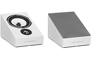 Triangle - BOREA BRA1 - Altoparlante Effetti 3D Home Cinema - Compatibile con Atmos/DTS: X/AURO 3D – Versatilità Atmos & Surround - Sensibilità 89 dB/W/m - 206 x 180 x 300 mm - Bianco (Coppia)