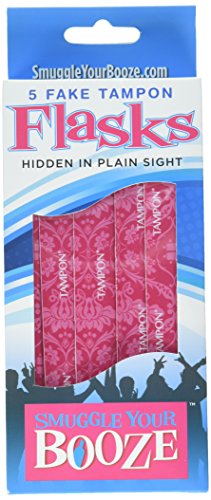 Forum Novelties, Inc Set of 5 Tampon Flasks Standard