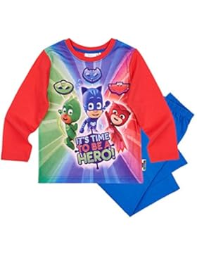 PJ Masks Pyjamahelden Jungen Pyjama Schlafanzug