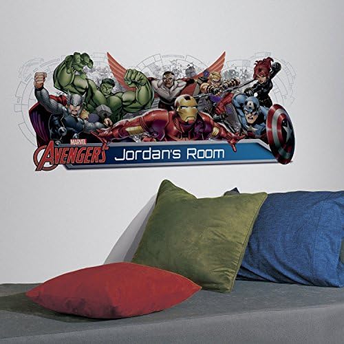 RoomMates RMK2240GM The Avengers customization headboard and wall decorations