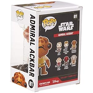Funko Pop Almirante Ackba (Star Wars 81) - Imagen 5