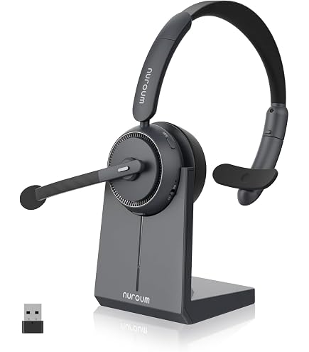 Casque Mono Yealink BH70 Avec Station De Charge - Réduction De Bruit, 35h Autonomie, Certifié Teams - 3
