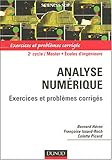 Image de Analyse numérique : Exercices et problèmes corrigés