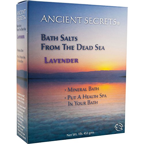 Ancient Secrets - Dead Sea Mineral Bath Salts Lavender - 1 Lb. by Ancient Secrets
