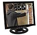 Produktbild HaWoTEC 15' (38cm) CCTV Monitor Video Überwachungsmonitor mit LED Backlight HDMI VGA 2X BNC Video Eingang