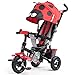 Produktbild Kinder-Dreiräder, Fahrräder, Kinderwagen ( Color : Red )