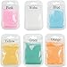Sindy New Mermaid Effect Nail Glitter Polish Sparkly Magic Glimmer Powder Dust DIY Nail Art Tip Decoration Tools Gel UV Nails Art (White)