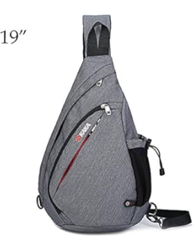 365-Shopping Slingpack Damen Herren Casual Daypack Crossbag Sling Rucksack Schulter-Rucksack Unisex Umhängetasche...