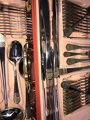 VERSAC-Besteck-Medusa-Mander-LUXUS-EDELSTAHL-72-Teilig-BESTECKSET-BESTECK-SET-TAFELBESTECK-BESTECKKOFFER-MEDUSA-Besteck-im-HOLZKISTE-SO-LANGE-DER-VORRAT-REICHT