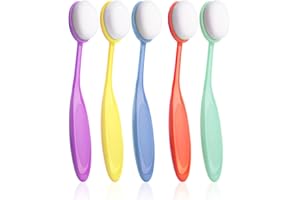 Yoseng 5 Pcs Craft Ink Blending Brush,Crafting Ink Background Blender and Stencil Brush,with Color Coded Handle,Paper Crafter Artist Tool for Painting, Drawing, Card Making,Stamp,15 x 2.2 centimeters